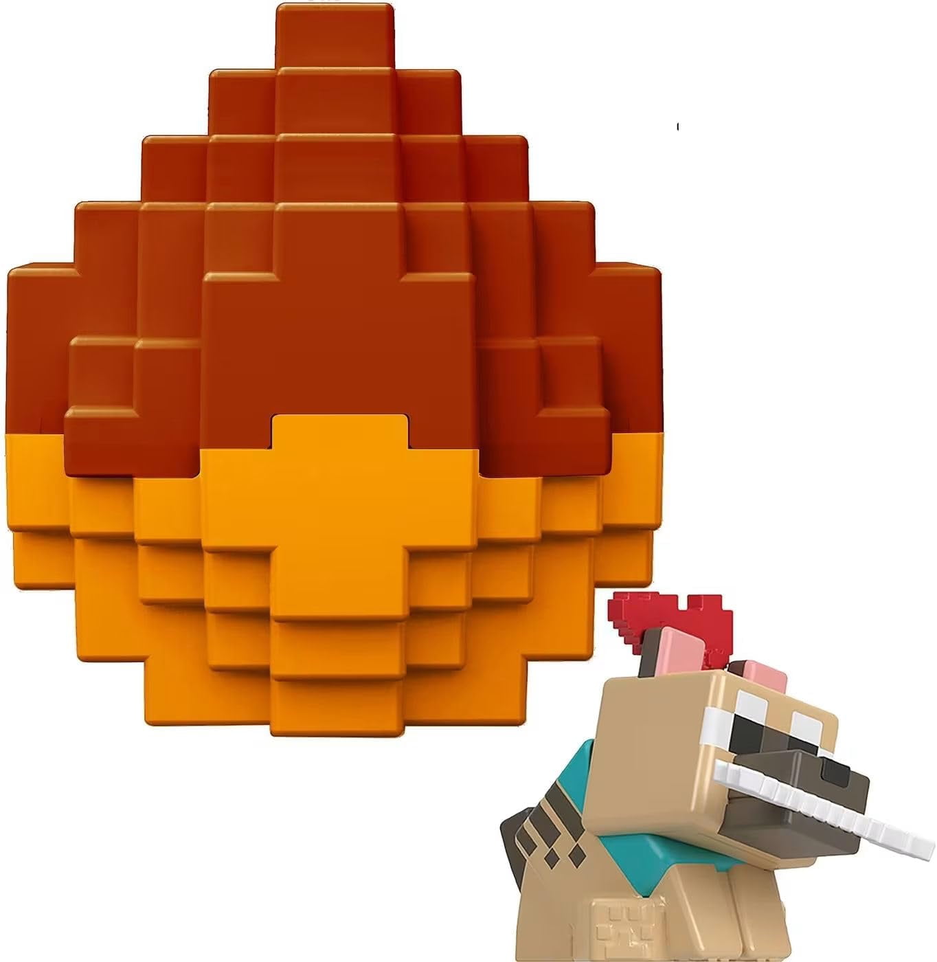 Minecraft Mini Figures Spawn Egg Blind Box, Bundle of 3, Ages 6+ HXT64-956F