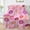 Cartoon Donut Pink, variant on Cartoon Hamburger Blanket Funny Food Lightweight Throw Blanket for Women Men Soft Cozy Fleece Bed Couch Living Room Blanket for Kids Girls Boys\u2014All Season Medium 60"x50"(Twin) Teen