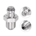 thumbnail image 4 of Unique Bargains 304 Raccord à Graisse Hydraulique Droit en Acier Inoxydable M8 x 1mm Filetage 5 Pack, 4 of 5