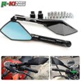 thumbnail image 2 of High quality Motorcycle Mirrors Motorbike Cnc Rearview Side Mirror Aluminum compatible Bajaj Pulsar 200 Ns Bajaj Pulsar 200ns All Years Mt09 Mt07 R3, 2 of 5