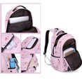 thumbnail image 2 of Teens Backpack Fashion Casual Color Patchwork Student Backpack Travel Backpack, 2 of 4