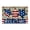 F, variant on 4th Of July Doormat, Patriotic Welcome Mat with Stain Fade Resistant, Non Slip Outdoor Indoor Entryway Rug for Front Door Decor, Independence Day Home Decor,40x60cm