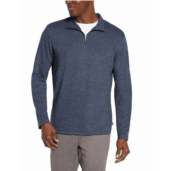 Gap Men's Half Zip Pullover Medieval Blue XXL