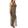 thumbnail image 2 of Ella Samani Women's Plus Size Lace Maxi Dress, 2 of 3