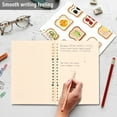 thumbnail image 4 of FORMRS 1-Subject Spiral Notebook 8" x 5" College Ruled 60 Refillable Sheet A5 Hard Cover, 2 Pack, Various Toasts, 4 of 7