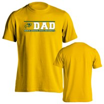North Dakota State University Bison Dad Proud Parent Short Sleeve T-Shirt