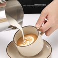 thumbnail image 2 of Coffee Steaming Pitcher Jug, Frothing Cup Inner Scale Easy Cleaning 304 Stainless Steel  For Hot Chocolate, 2 of 7