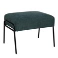 thumbnail image 4 of Ball & Cast Salon Rembourré Chaise d'Appoint, Ensemble Pouf Sarcelle de 1, 4 of 5