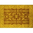 thumbnail image 1 of Ahgly Company Indoor Rectangle Oriental Yellow Industrial Area Rugs, 4' x 6', 1 of 4