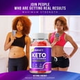 thumbnail image 4 of 2 Pack Retrofit Keto ACV Gummies Retrofit ACV + Keto Advanced Keto Formula Plus Apple Cider Vinegar Keto Gummies Dietary Supplement B12 Beet Root Juice Men Women 120 Gummies, 4 of 7