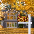 thumbnail image 6 of Fall Mailbox Cover 25.5x21 Inch, Autumn Maple Leaves Post Letter Box Covers, Harvest Thanksgiving Magnetic Waterproof Mail Wraps for Outdoor Yard Garden Large Oversized Mailbox Decor, 6 of 6