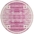 thumbnail image 3 of Jill Zarin Uptown Collection Area Rug - Lenox Hill (5' 3" Round Pink/Ivory), 3 of 5