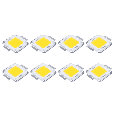 8X 3800LM 50W LED Chip Bulb Lamp Light Warm White DIY