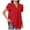 Red, variant on Lixiuxyad Women's Summer Casual T Shirts Dressy Chiffon Blouses Petal Short Sleeve V Neck Tunic Tops For Leggings Casual Summer,Beige L