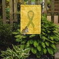 thumbnail image 2 of Carolines Treasures AN1203GF Yellow Ribbon for Sarcoma Bone or Bladder Cancer Awareness Flag Garden Size  Small, 2 of 3