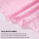 thumbnail image 3 of Tejido de Satén Rosa Claro por Yarda, 2 Yardas de Tejido de Satén Sedoso de 60" de Ancho para Vestidos de Novia, Decoraciones de Boda, Manualidades, Costura, 3 of 7