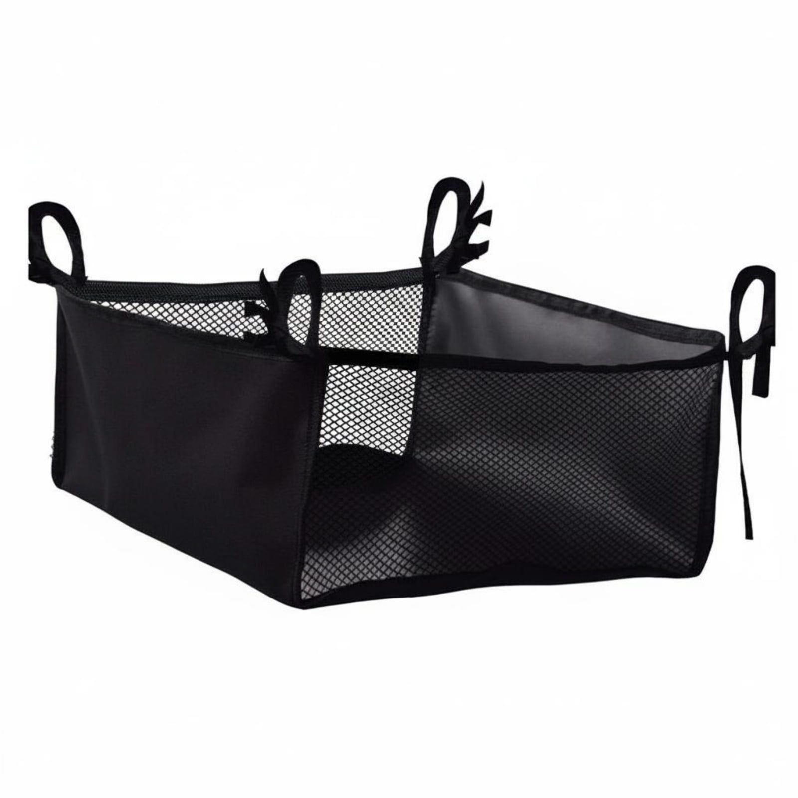 QSTDGVPW Mobility Aid Storage Bag Under Seat Organizer Wheelchair Basket Oxford Cloth Water Resistant for Clinics and Home Use