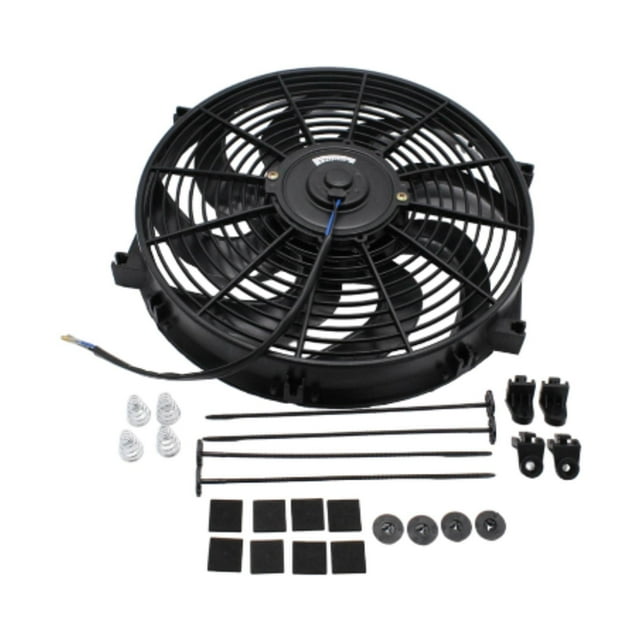 Ventilador delgado universal de 14 pulgadas Colamx para radiador eléctrico 2000 RPM