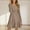 Khaki, variant on Cyber**Monday ChaoHeng Fall Long Sleeve Dresses for Women Women's Solid Color Ribbed Knit Sweater Dress,Long Sleeve Round Neck Tunic Dress