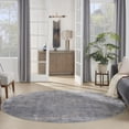 thumbnail image 2 of Nourison Rustic Textures Contemporary Indoor Area Rug Grey/Beige 5'3" x round, 2 of 8