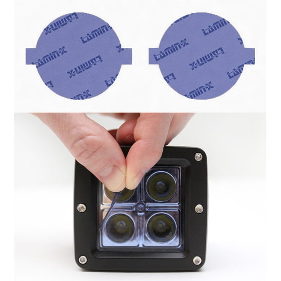 Jeep Liberty 5 1/2" Round (02-07) Blue Fog Light Covers