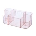 thumbnail image 3 of Makeup Organizer Wall Mounted Clear Cosmetic Display Case Shower Caddy for Home, 3 of 10