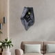 thumbnail image 4 of Figura misteriosa de resina, decoración coleccionable moderna y creativa para escritorio Gris, 4 of 9