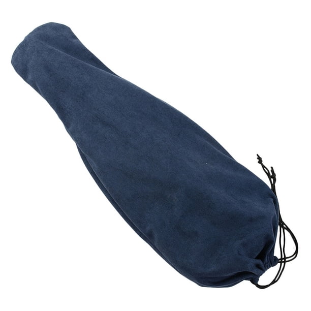 1 UNID DE VIOLIBLE PUBLICA DE POLVO PROTECTOR DE VIOLIBLE Tela de gamuza Suministro de violín (azul oscuro)