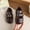 Brown, variant on Girls Flat Leather Shoes Soft Sole Low Heel Vintage Style Spring Summer Casual Footwear