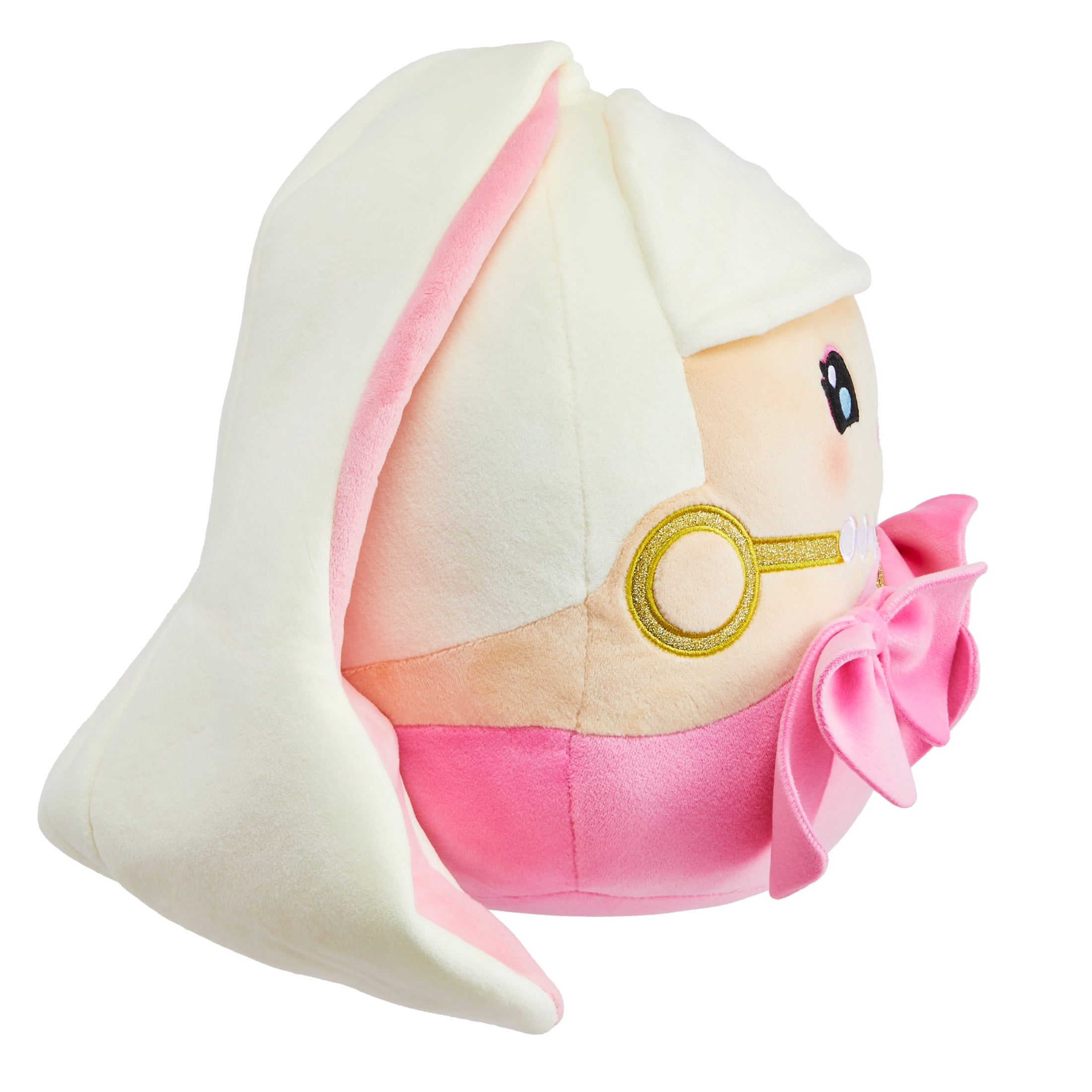 Barbie Cuutopia Plush, 10-inch Soft Pillow Doll, Iconic Pink Look & Felt Pink Bows, Collectible Toy