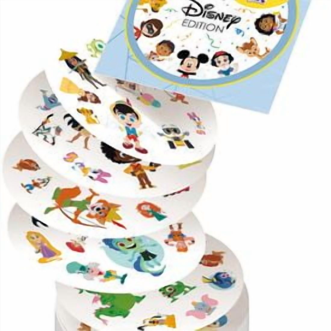 Spot It Disney Refresh Family Card Game for Ages 6+, from Asmodee