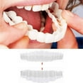 thumbnail image 4 of DEELLEEO 2 Pcs Placages à Enfiler Aspect Naturel Ensemble de Fausses Dents pour des Sourires Sans Effort Fausses Dents Confortables pour Femmes, 4 of 8