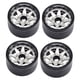 thumbnail image 2 of 4 piezas 1/10 RC Crawler Beadlock llantas de rueda accesorio 1.9 "Reemplazo directo de alta Plata, 2 of 9