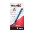 thumbnail image 2 of Pilot Precise V5 Roller Ball Pen, Stick, Extra-Fine 0.5 Mm, Blue Ink, Blue Barrel, Dozen | Bundle of 10 Dozen, 2 of 5