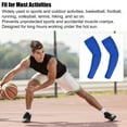 thumbnail image 3 of Unique Bargains 1 Pair Reduce Joint Pain Arm Elbow Compression Sleeve XL Size Blue, 3 of 6