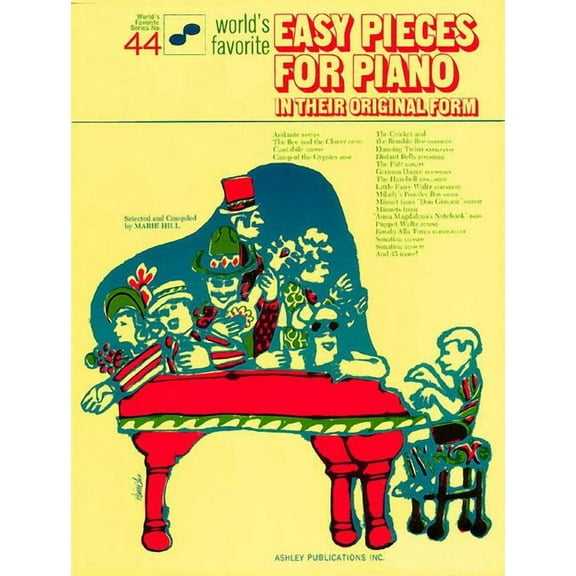 Easy Pieces for Piano: Worlds Favorite Series Volume 44
