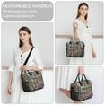 thumbnail image 6 of OBREWU Pioneer Flower Womens Lunch Box for Work,Insulated Large Pioneer Flower Lunch Bag for Women,Loncheras Para Mujer,Leakproof Adult Lunch Bag for Work,Beach,Travel,Picnic,Camping, 6 of 7
