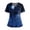 01-Black, variant on Halloween Scrubs for Women Nurse Vet Pediatric Plus Size Nursing Uniforms Cute Demon Cat Scrub Tops with Pockets Yellow M