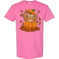 thumbnail image 3 of Inktastic Owl in a Pumpkin Cute for Halloween and Thanksgiving T-Shirt, 3 of 5