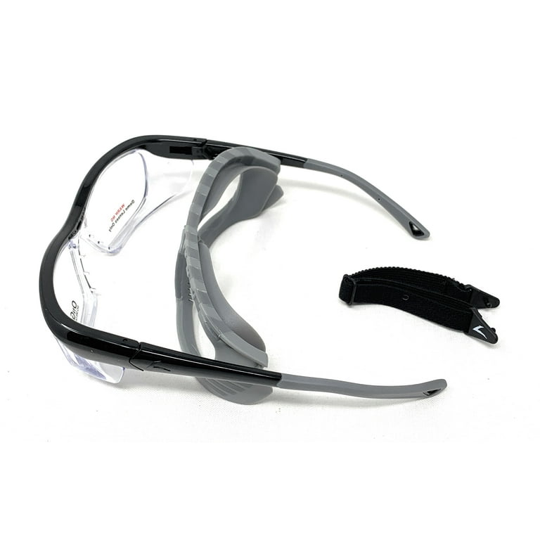 OnGuard Safety Eyewear OG-220FS Black 58-15-135 w/ Full Seal