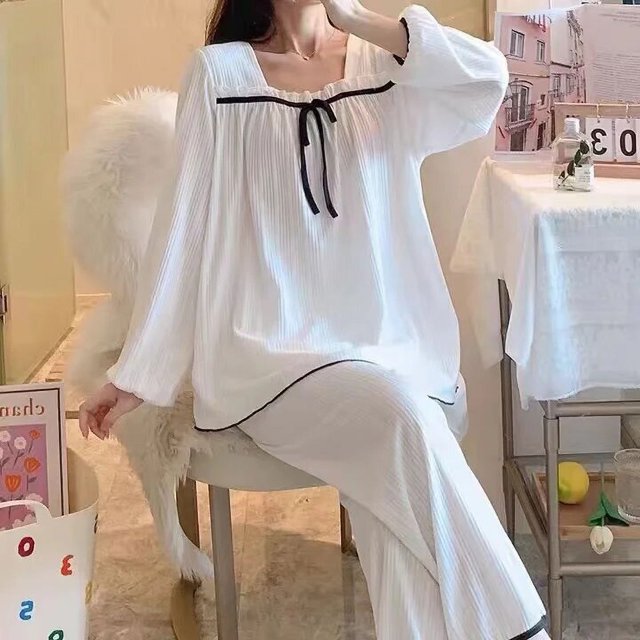 Conjunto de pijama cálido de invierno para mujer, ropa de dormir de lana de Coral, franela gruesa, pijama de dibujos animados, ropa de casa de gran tamaño, 5XL