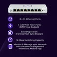 thumbnail image 3 of Conmutador Ethernet Alta Labs S8-POE de 8 puertos PoE+ multigigabit, 3 of 9