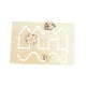 thumbnail image 5 of Vogacara Busy Board Wooden Preschool Learning Activities for 2-3 Years 2piezas Estilo A, 5 of 6