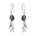 thumbnail image 2 of 925 Sterling Silver Labradorite Dangle Earring, 2 of 4