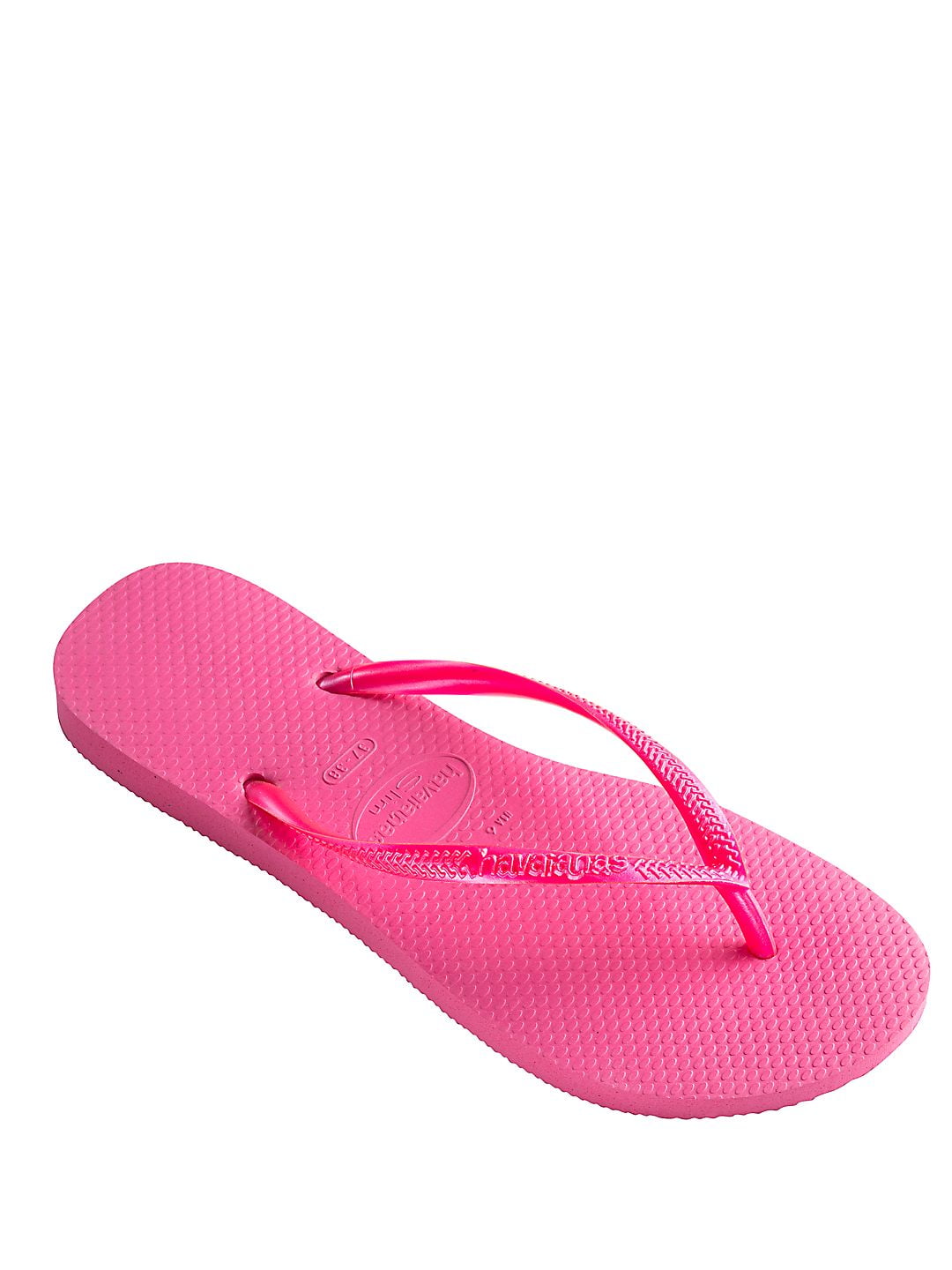 pink rubber sandals