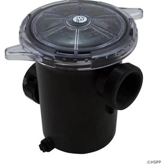 Waterway Plastics 310-6600 2 x 2 in. Complete Hair & Lint Trap Assembly with Basket & Lid