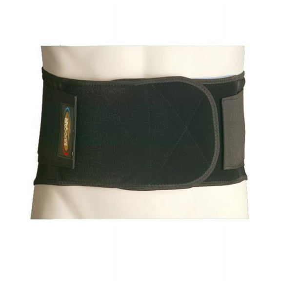 MAXAR Work Belt, Industrial Lumbosacral Support Back Brace (Economy Without Suspenders)