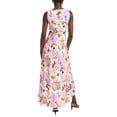 thumbnail image 2 of Maje womens  Cutout Waist Silk Maxi Dress, T36, 2 of 3