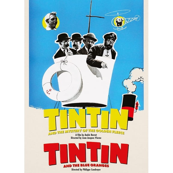 Tintin and the Mystery of the Golden Fleece / Tintin and the Blue Oranges