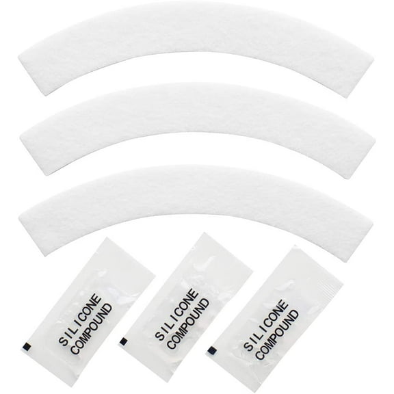 Whole Parts Washer/Dryer Damper Pad Kit Part # 203956 - Replacement & Compatible With Some Maytag, Admiral, Whirlpool Washing Machines